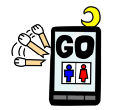 Yu's smart phone sticker #736975