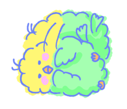 Puff & Cotton sticker #737774