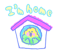 Puff & Cotton sticker #737777