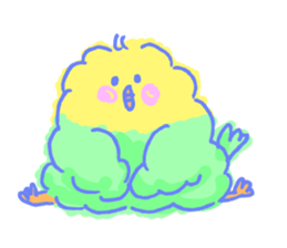 Puff & Cotton sticker #737780