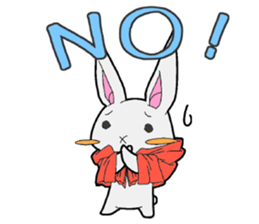 Rabbit of Little Red Riding Hood sticker #738224