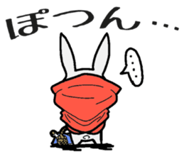Rabbit of Little Red Riding Hood sticker #738236