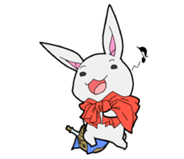 Rabbit of Little Red Riding Hood sticker #738246
