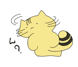 Tiger cat Sticker sticker #738389