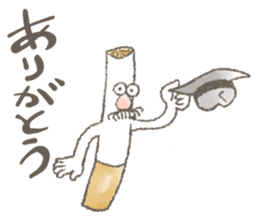 Gentleman of tobacco sticker #738465