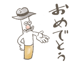 Gentleman of tobacco sticker #738466