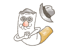 Gentleman of tobacco sticker #738467