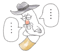 Gentleman of tobacco sticker #738491