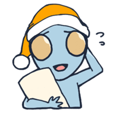 An awkward alien (English ver.) sticker #738535