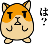 Hamster schoolgirl sticker #740427