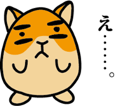 Hamster schoolgirl sticker #740454