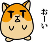 Hamster schoolgirl sticker #740456