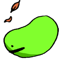 soramame taro sticker #740558