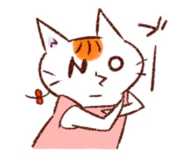 Cat couple. For wife. sticker #740952