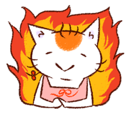 Cat couple. For wife. sticker #740958