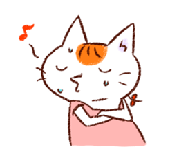 Cat couple. For wife. sticker #740971