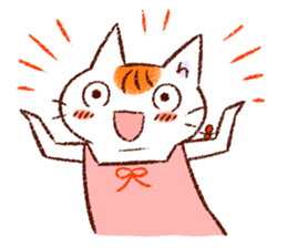 Cat couple. For wife. sticker #740972