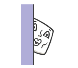 Square guy sticker #741277