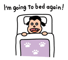 Ugly and cute student (English ver.) sticker #741511