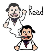 Ugly and cute student (English ver.) sticker #741512