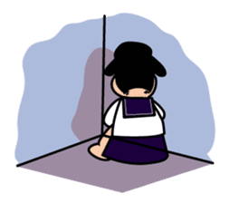 Ugly and cute student (English ver.) sticker #741524