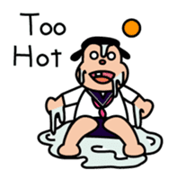 Ugly and cute student (English ver.) sticker #741532