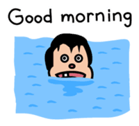 Ugly and cute student (English ver.) sticker #741536