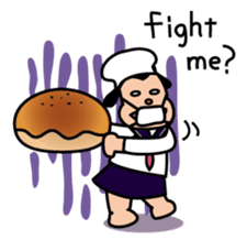 Ugly and cute student (English ver.) sticker #741540