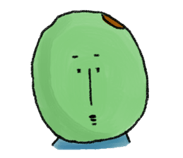 Bean man sticker #741903