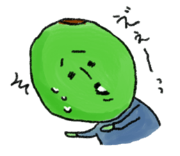 Bean man sticker #741906