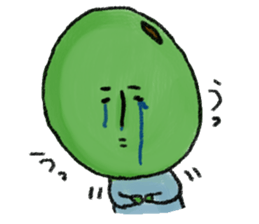 Bean man sticker #741915