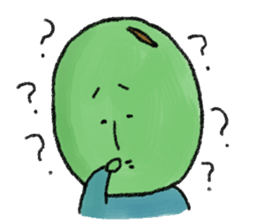 Bean man sticker #741928