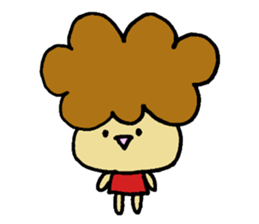 Mokemoke chan sticker #742103