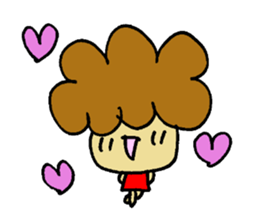 Mokemoke chan sticker #742117