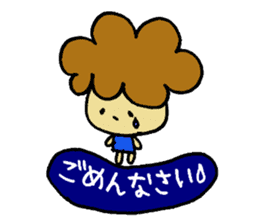 Mokemoke chan sticker #742118
