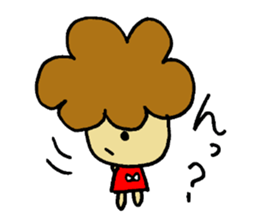 Mokemoke chan sticker #742121