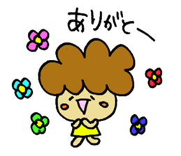 Mokemoke chan sticker #742132