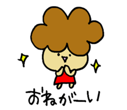 Mokemoke chan sticker #742133