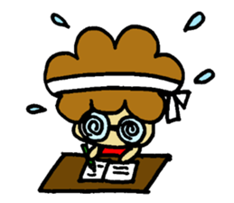 Mokemoke chan sticker #742140