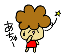 Mokemoke chan sticker #742141