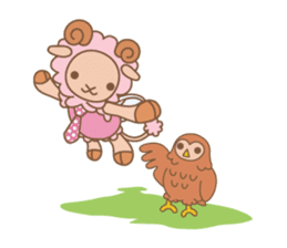 Maple ~flying sheep and cute friends ~ sticker #742190