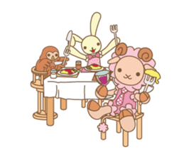 Maple ~flying sheep and cute friends ~ sticker #742209