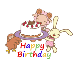 Maple ~flying sheep and cute friends ~ sticker #742217