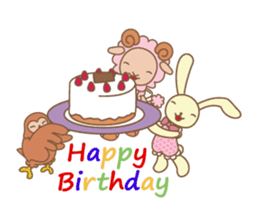 Maple ~flying sheep and cute friends ~ sticker #742217