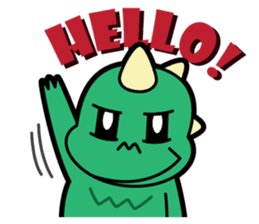 "DOCHILA" The Little Monster sticker #742343