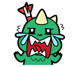"DOCHILA" The Little Monster sticker #742344