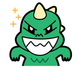 "DOCHILA" The Little Monster sticker #742345
