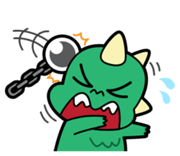 "DOCHILA" The Little Monster sticker #742352