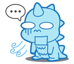 "DOCHILA" The Little Monster sticker #742354