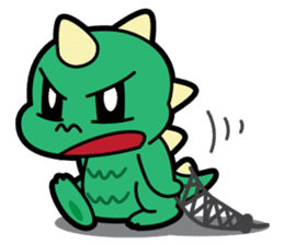 "DOCHILA" The Little Monster sticker #742361